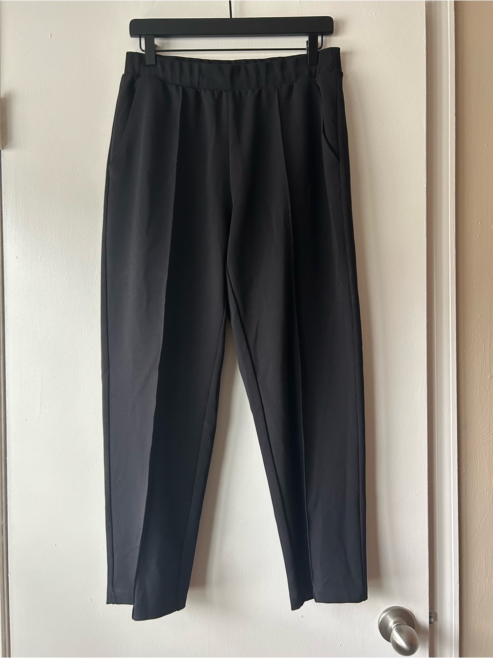 LOFT Black Tapered Dress Pants